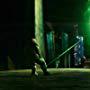 Michael Clarke Duncan and Ryan Reynolds in Green Lantern (2011)