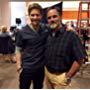 Matt Czuchry and Deke Anderson set of The Resident