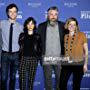 (L to R) Writer/Director Cameron Fay, Actor Jack Quaid, Actress Nikohl Boosheri, Actor Mathew Edwards and Actress/Producer Kandis Fay at the premiere of "It