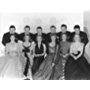 Lew Ayres, Lana Turner, Tom Brown, Jane Bryan, Richard Carlson, Owen Davis Jr., Sumner Getchell, Peter Lind Hayes, Mary Beth Hughes, Marsha Hunt, Anita Louise, and Ann Rutherford in These Glamour Girls (1939)