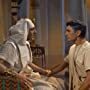 Edmund Purdom, Anitra Stevens, and Michael Wilding in The Egyptian (1954)