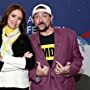 Kevin Smith and Julie Taymor at an event for The IMDb Studio at Sundance: The IMDb Studio at Acura Festival Village (2020)