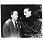 Bela Lugosi and Richard Gordon in Vampire Over London (1952)