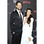 India de Beaufort and Husband Todd Grinnell arrive at the Netflix / Weinstein Golden Globe after party 