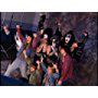 Edward Furlong, Giuseppe Andrews, James DeBello, Gene Simmons, Peter Criss, Ace Frehley, Sam Huntington, Paul Stanley, and KISS in Miscellaneous Shit: Behind the Scenes of 