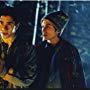 Justin Long and Keram Malicki-Sanchez in Happy Campers