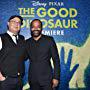 Peter Sohn and Jeffrey Wright at an event for The Good Dinosaur (2015)
