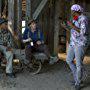 Garrett Hedlund, Dee Rees, and Jason Mitchell in Mudbound (2017)