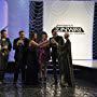 Alyssa Milano, Isaac Mizrahi, Georgina Chapman, Andrea Riseborough, Evan Biddell, Irina Shabayeva, Dmitry Sholokhov, Michelle Lesniak, and Anne Fulenwider in Project Runway All Stars: All the World