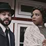 Samm Levine and Aasha Davis in Drunk History (2013)