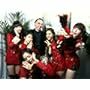 Producer Craig Santy back stage with the Korean pop group "Girls Day" performing live on a global Chinese New Year broadcast from Beijing, China. 