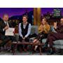 Jeremy Piven, James Corden, America Ferrera, and Lior Suchard in The Late Late Show with James Corden (2015)