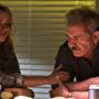 Mel Gibson and Laurie Holden in Dragged Across Concrete (2018)