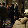 Tony Goldwyn, Scott Foley, Joshua Malina, Kerry Washington, Bellamy Young, and Cornelius Smith Jr. in Scandal (2012)