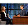 Seth Meyers and Savannah Guthrie in Late Night with Seth Meyers (2014)