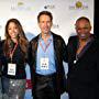 Ric von Maur, Justice von Maur, Michael Ray Brown, and Kareem Mortimer at the San Diego Black Film Festival screening of "Wind Jammers."