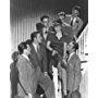 Lew Ayres, Lana Turner, Tom Brown, Richard Carlson, Tom Collins, Owen Davis Jr., Sumner Getchell, and Peter Lind Hayes in These Glamour Girls (1939)