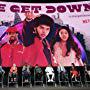 Nelson George, John Horn, Baz Luhrmann, Catherine Martin, Karen Murphy, Elliott Wheeler, and Jeriana San Juan at an event for The Get Down (2016)