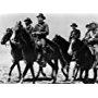 Gregory Peck, Richard Widmark, Harry Morgan, and John Russell in Yellow Sky (1948)