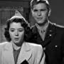 Jeff Donnell and Loren Tindall in Over 21 (1945)