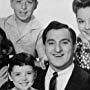 Angela Cartwright, Rusty Hamer, Sherry Jackson, Marjorie Lord, and Danny Thomas in The Danny Thomas Show (1953)