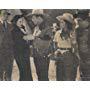 Gene Autry, Smiley Burnette, Kay Hughes, Christine Maple, and William Newell in The Big Show (1936)