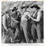 Johnny Mack Brown, Riley Hill, Charles King, and Ethan Laidlaw in Law of the Range (1941)