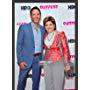 Actor/Producer David Millbern with Gloria Allred at the premiere of A LONG ROAD TO FREEDOM: THE ADVOCATE CELEBRATES 50 YEARS (Academy of Motion Pictures, Beverly Hills).