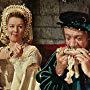 Sidney James and Joan Sims in Carry on Henry VIII (1971)