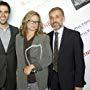 Sally Menke, Eli Roth, and Christoph Waltz