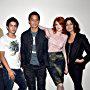 Orla Brady, Marton Csokas, Daniel Wu, Aramis Knight, and Emily Beecham at an event for Into the Badlands (2015)