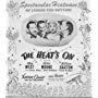 Xavier Cugat, William Gaxton, Victor Moore, and Mae West in The Heat