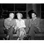 Marilyn Monroe, Joseph Cotten, and Henry Hathaway in Niagara (1953)