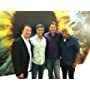 Christian, David, Esai Morales and JR Martinez at The Hornet