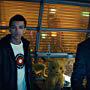 Ryan Reynolds, Ken Watanabe, and Justice Smith in Pok&eacute;mon Detective Pikachu (2019)