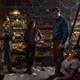 Bruce Campbell, Jill Marie Jones, Ray Santiago, Kelson Henderson, and Dana DeLorenzo in Ash vs Evil Dead (2015)