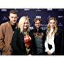 Richard Armitage, Veronika Franz, Riley Keough, and Severin Fiala at an event for The IMDb Studio at Sundance (2015)