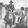 John Wayne and Andrew V. McLaglen in Chisum (1970)