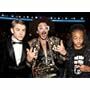 Redfoo, Jaden Smith, and Justin Bieber