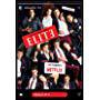 Danna Paola, Arón Piper, Miguel Herrán, Mina El Hammani, Ester Expósito, Jaime Lorente, María Pedraza, Miguel Bernardeau, Itzan Escamilla, Álvaro Rico, and Omar Ayuso in Elite (2018)