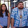 Jorge Garcia and Meaghan Rath in Hawaii Five-0 (2010)