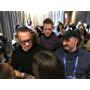 With Tom Hanks at sundance