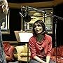 Director Sam Koji Hale works with Freida Pinto, voice of Geta in "Yamasong: March of the Hollows"