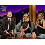 Kristen Bell, James Corden, and Dianna Agron in The Late Late Show with James Corden (2015)
