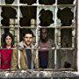 Colin Morgan, Sonya Cassidy, and Ivanno Jeremiah in Humans (2015)