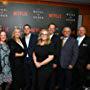 Brandon Birtell with the Richard Etchberger family at the Medal of Honor premiere