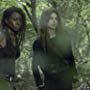 Danai Gurira and Nadia Hilker in The Walking Dead (2010)