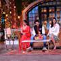 Kartik Aaryan, Kapil Sharma, Bhumi Pednekar, and Ananya Panday in The Kapil Sharma Show: The Star-Cast of Pati Patni aur Woh (2019)