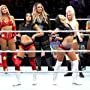 Torrie Wilson, Barbie Blank, Jessie McKay, Cassie McIntosh, and Savelina Fanene in WWE Evolution (2018)