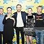 Rob Zabrecky, Ian De Caestecker, Barbara Steele, Ryan Gosling, Saoirse Ronan, and Ben Mendelsohn, SXSW Film Festival, 2015